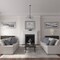 Ekena Millwork Maria Ceiling Medallion (Fits Canopies up to 1 3/4"), 9 5/8"OD x 1 1/8"P, Primed White CM09MA - alternate 7
